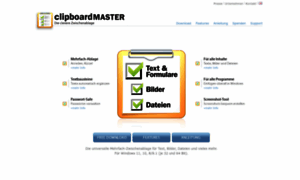 Clipboardmaster.de thumbnail