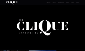 Cliquehospitality.com thumbnail