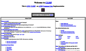 Clisp.sourceforge.io thumbnail