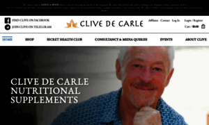 Clivedecarle.com thumbnail