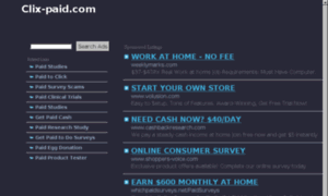 Clix-paid.com thumbnail
