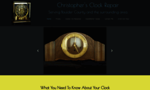 Clockcareandrepair.com thumbnail