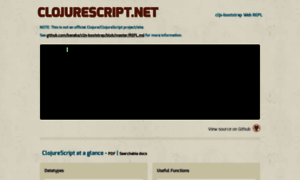Clojurescript.net thumbnail