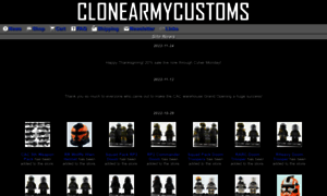 Clonearmycustoms.com thumbnail