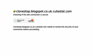 Clonestop.blogspot.co.uk.cutestat.com thumbnail