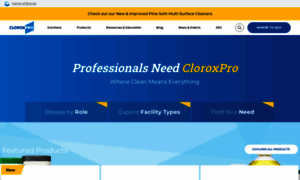 Cloroxpro.com thumbnail