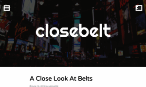 Closebelt.wordpress.com thumbnail