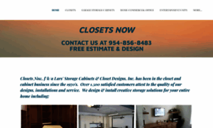 Closets-now.com thumbnail