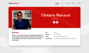 Clotaire.info thumbnail