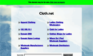 Cloth.net thumbnail