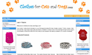 Clothes-for-cats-and-dogs.com thumbnail