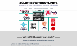 Clotheswithoutlimits.com thumbnail