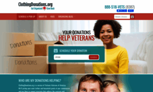 Clothingdonations.org thumbnail