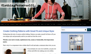 Clothingpatterns101.com thumbnail