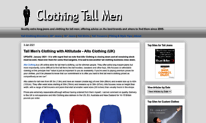 Clothingtallmen.com thumbnail