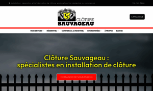 Cloturesauvageau.com thumbnail