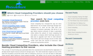 Cloud-computing-providers.org thumbnail