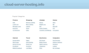 Cloud-server-hosting.info thumbnail