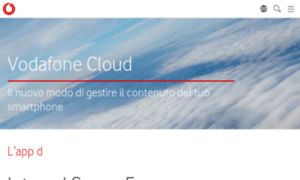 Cloud.vodafone.it thumbnail