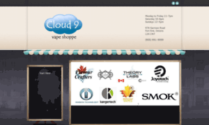 Cloud9vapeshoppe.ca thumbnail