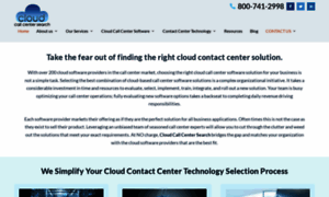 Cloudcallcentersearch.com thumbnail