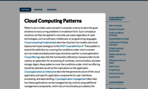 Cloudcomputingpatterns.org thumbnail