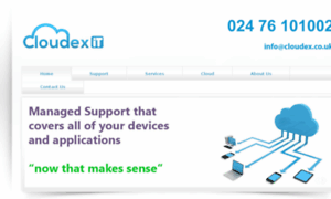 Cloudex.co.uk thumbnail