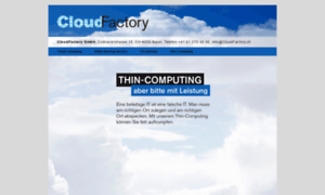 Cloudfactory.ch thumbnail