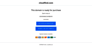 Cloudfind.com thumbnail