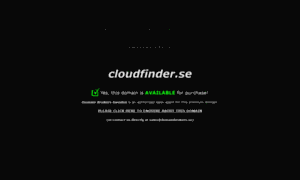 Cloudfinder.se thumbnail