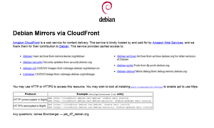 Cloudfront.debian.net thumbnail