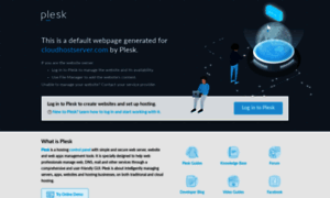 Cloudhostserver.com thumbnail