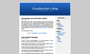 Cloudleacher.wordpress.com thumbnail