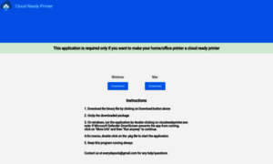 Cloudreadyprinter.com thumbnail