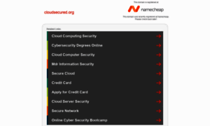 Cloudsecured.org thumbnail