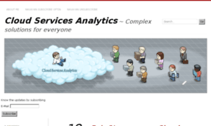 Cloudservicesanalytics.com thumbnail