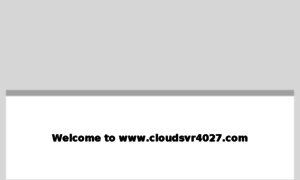 Cloudsvr4027.com thumbnail
