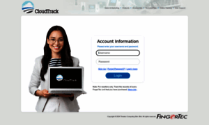 Cloudtrack.fingertec.com thumbnail