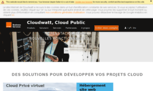 Cloudwatt.fr thumbnail