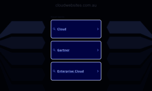 Cloudwebsites.com.au thumbnail