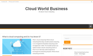 Cloudworldbusiness.com thumbnail