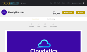 Cloudytics.com thumbnail