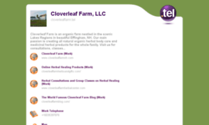 Cloverleaffarm.tel thumbnail