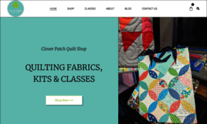 Cloverpatchquiltshop.com thumbnail