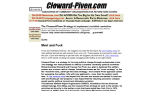 Cloward-piven.com thumbnail