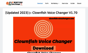 Clownfishvoicechangers.com thumbnail
