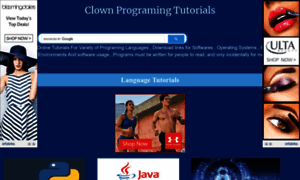 Clownmonster.github.io thumbnail