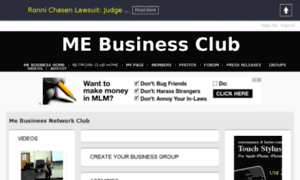 Club.mebusinessnetwork.com thumbnail