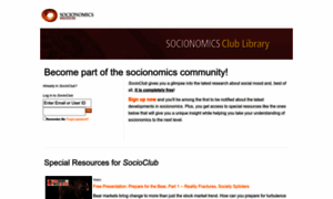 Club.socionomics.net thumbnail