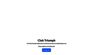 Club.triumph.org.uk thumbnail